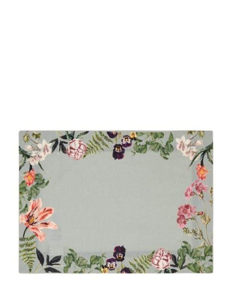 Placemats | ESSENZA Placemats Essenza Gallery Placemat Stone Green 35 X 50 Cm