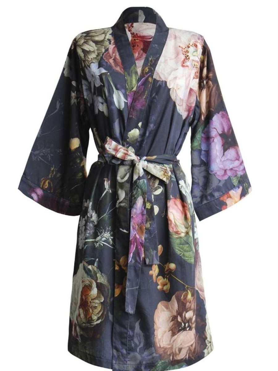 Kimono'S | ESSENZA Kimono'S Essenza Fleur Kimono Nightblue L