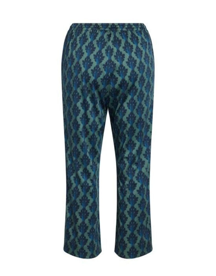 Broeken | ESSENZA Broeken Essenza Mare Tesse Reef Green Lange Broek Xs