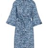 Kimono'S | ESSENZA Kimono'S Essenza Sarai Lenthe Sloe Blue Kimono Xs