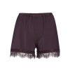 Broeken | ESSENZA Broeken Essenza Natalie Uni Plum Wine Shorts L