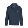 Truien En Vesten | ESSENZA Truien En Vesten Essenza Otus Uni Deep Sea Blue Sweater L