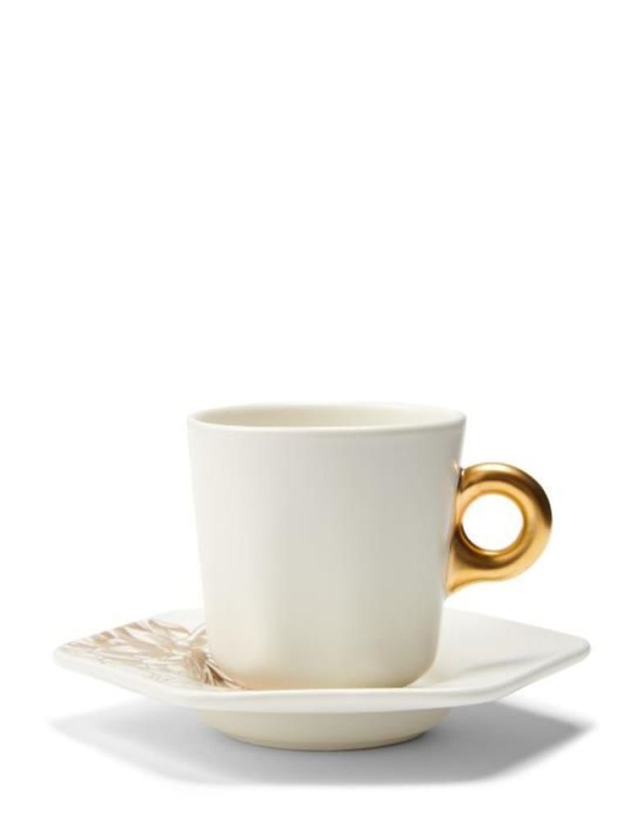 Koffie En Thee | ESSENZA Koffie En Thee Essenza Masterpiece Espresso Kop & Schotel Off White 9 Cl