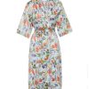 Kimono'S | ESSENZA Kimono'S Essenza Ilona Phaedra Hazy Blue Kimono M