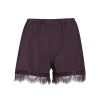 Broeken | ESSENZA Broeken Essenza Natalie Uni Plum Wine Shorts M