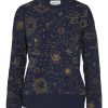 Truien En Vesten | COVERS & CO Truien En Vesten Covers & Co Kea That'S The Spirit Sweater Nightblue M