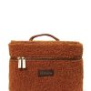 Toilettassen | ESSENZA Toilettassen Essenza Tracy Teddy Beauty Case Leather Brown One Size