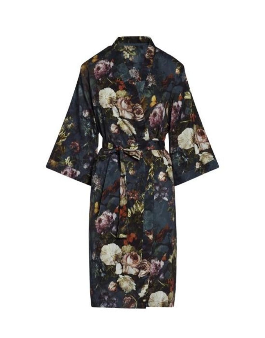 Kimono'S | ESSENZA Kimono'S Essenza Sarai Karli Deep Sea Blue Kimono M