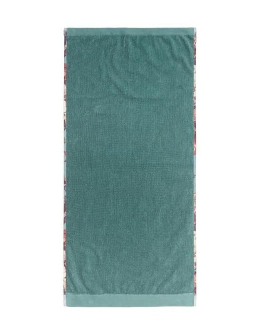 Handdoeken | ESSENZA Handdoeken Essenza Karli Reef Green Handdoek 50 X 100 Cm