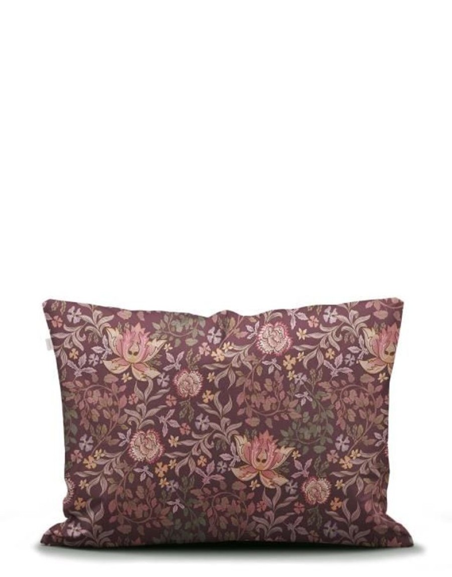 Kussenslopen | ESSENZA Kussenslopen Essenza Ophelia Plum Wine Kussensloop 60 X 70 Cm