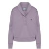 Shirts En Tops | ESSENZA Shirts En Tops Essenza Febe Uni Purple Violet Top Lange Mouw M