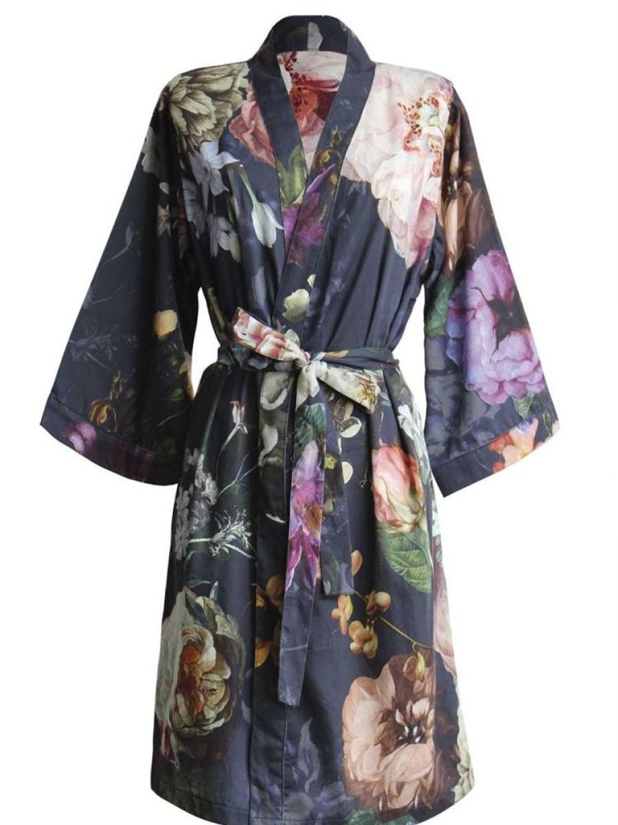 Kimono'S | ESSENZA Kimono'S Essenza Fleur Kimono Nightblue S