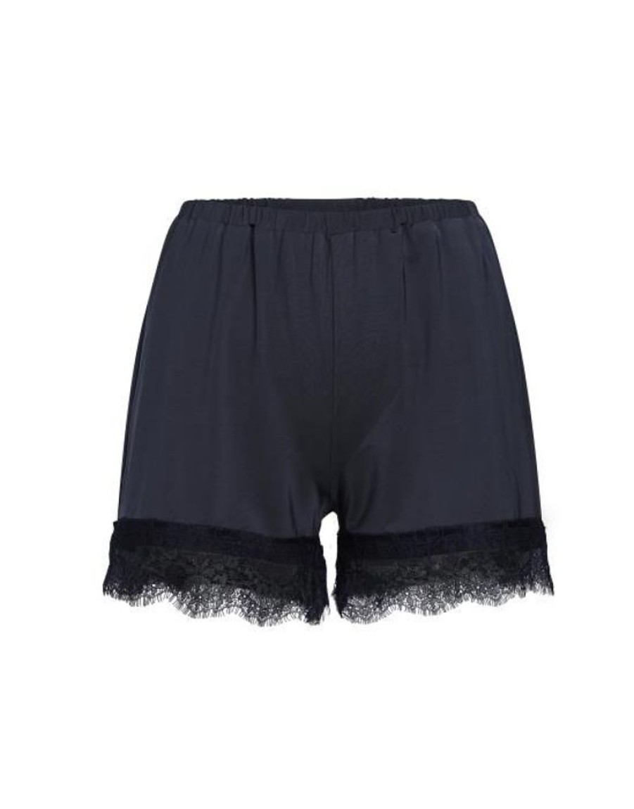 Broeken | ESSENZA Broeken Essenza Natalie Uni Darkest Blue Shorts Xl