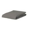 Hoeslakens | ESSENZA Hoeslakens Essenza The Perfect Organic Jersey Hoeslaken Steel Grey 180-200 X 200-220 Cm