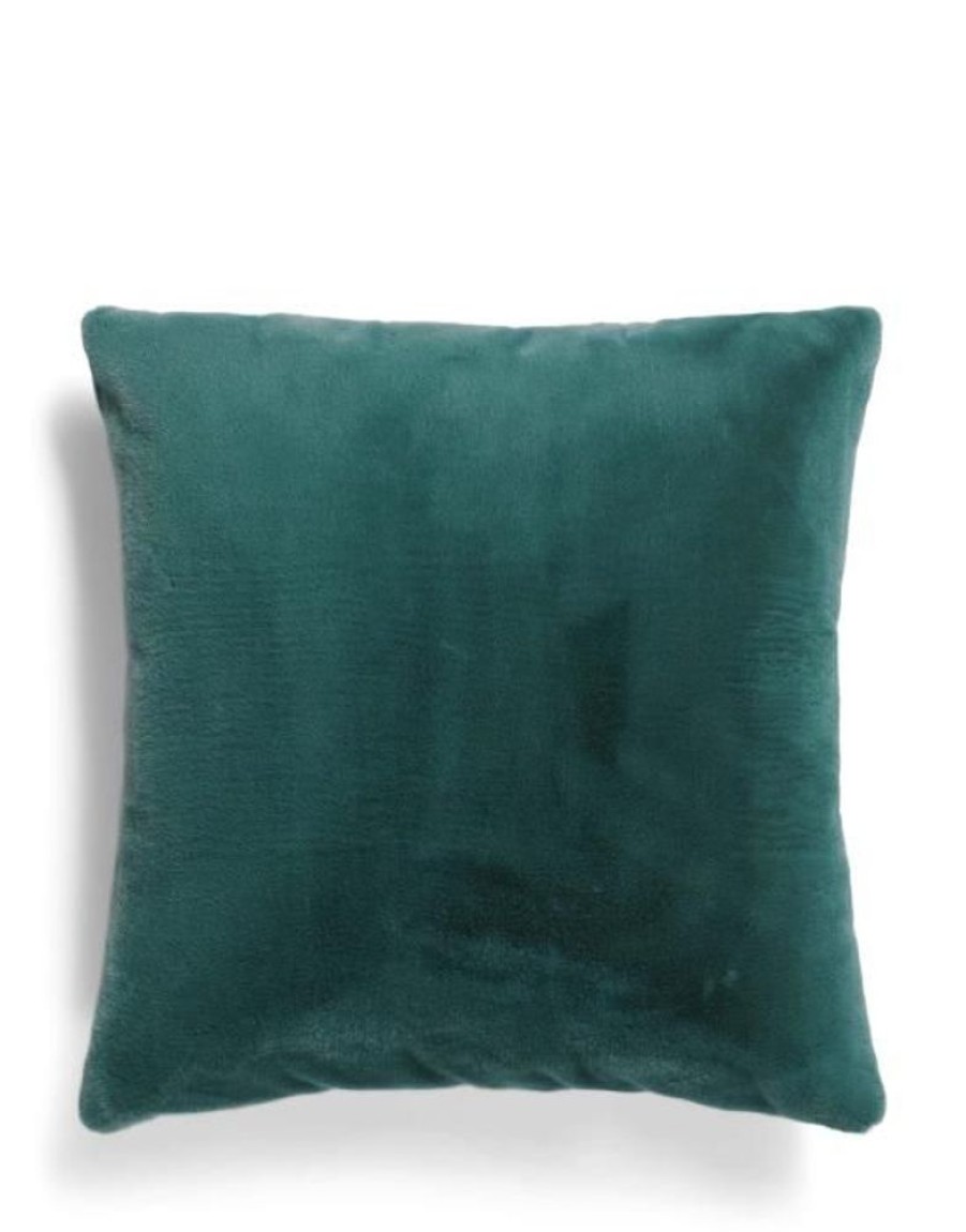 Sierkussens | ESSENZA Sierkussens Essenza Furry Reef Green Sierkussen 50 X 50 Cm