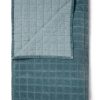 Plaids | ESSENZA Plaids Essenza Julia Plaid Denim Blue 150 X 200 Cm