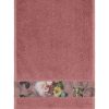 Gastendoekjes | ESSENZA Gastendoekjes Essenza Fleur Gastendoek Dusty Rose 30 X 50 Cm