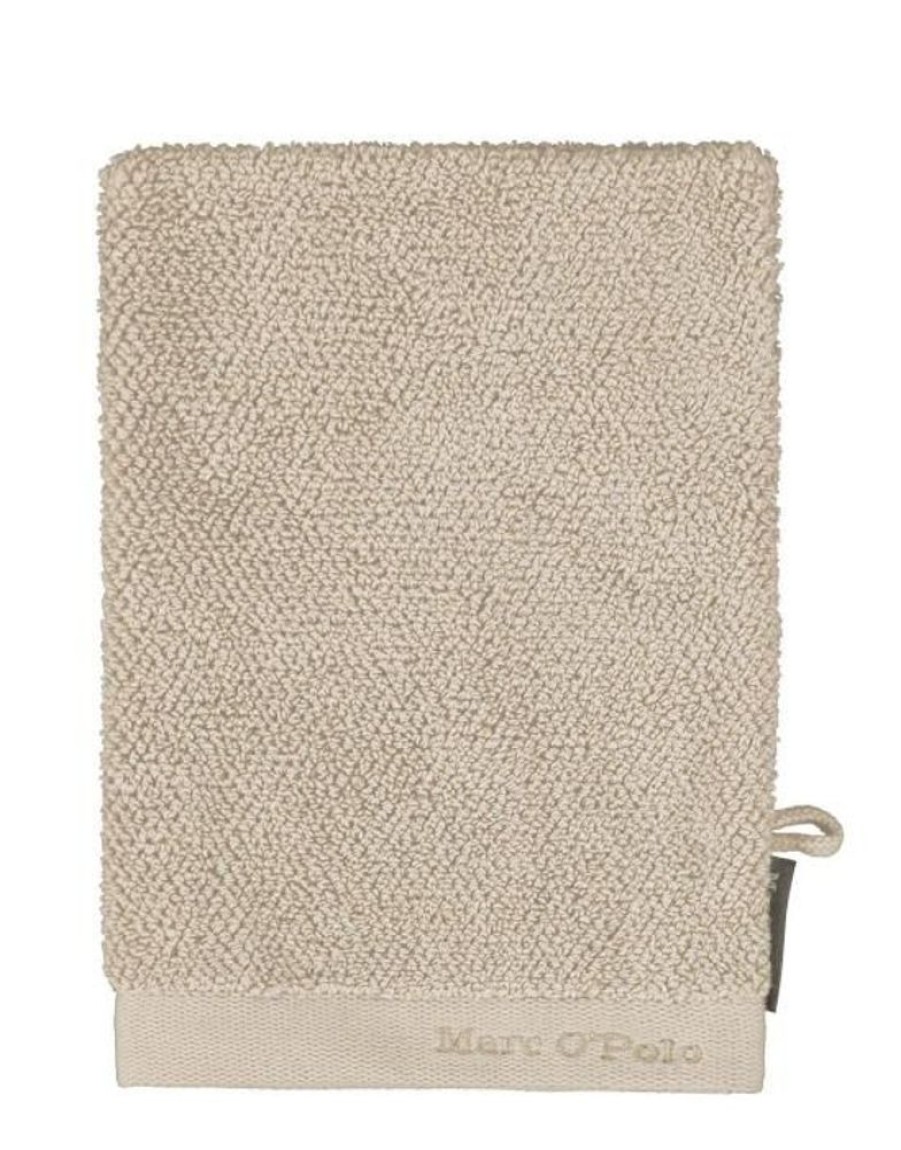 Washandjes | Marc O'Polo Washandjes Marc O'Polo Timeless Uni Washand Beige 16 X 22 Cm