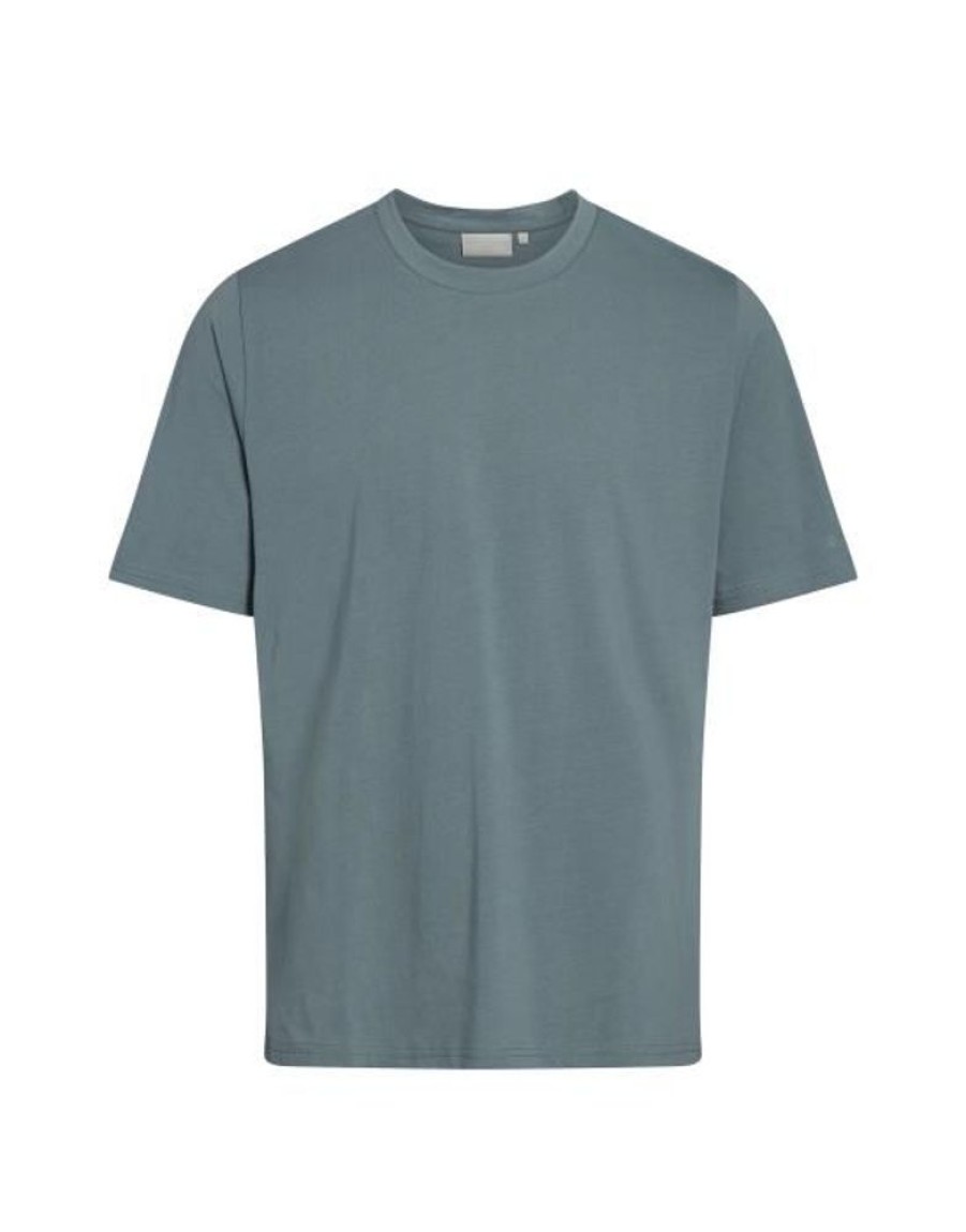 Shirts En Tops | ESSENZA Shirts En Tops Essenza Ted Uni Reef Green T-Shirt M