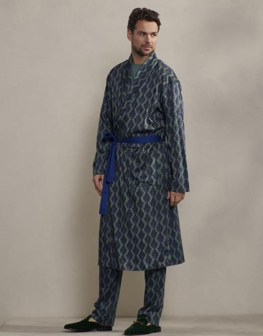 Kimono'S | ESSENZA Kimono'S Essenza Pete Tesse Reef Green Kimono S