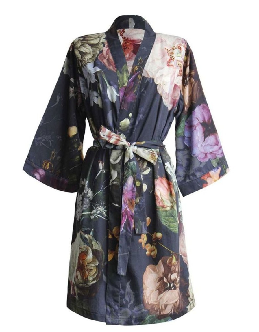 Kimono'S | ESSENZA Kimono'S Essenza Fleur Kimono Nightblue M