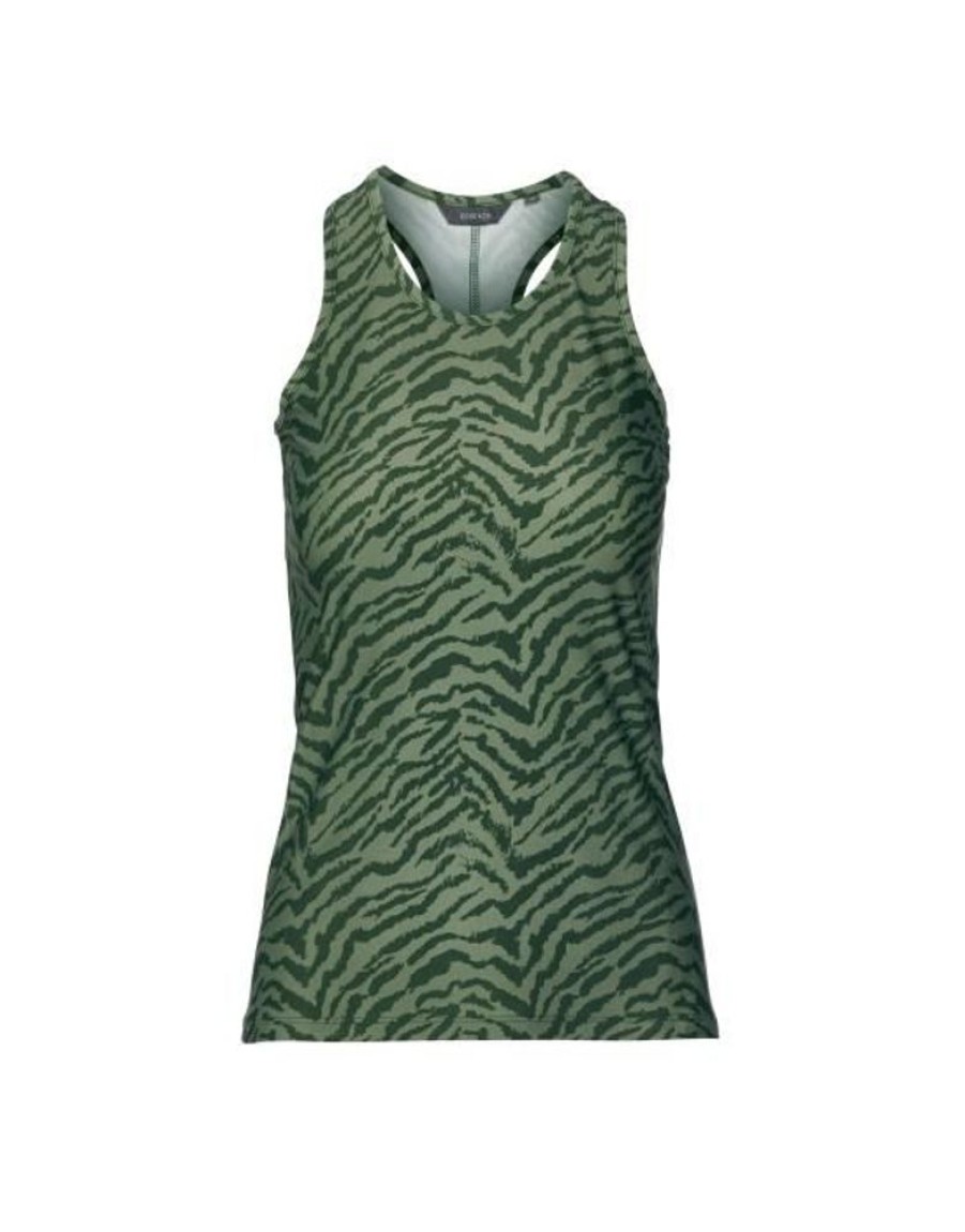 Activewear | ESSENZA Activewear Essenza Sari Belen Top Mouwloos Forest Green Xl