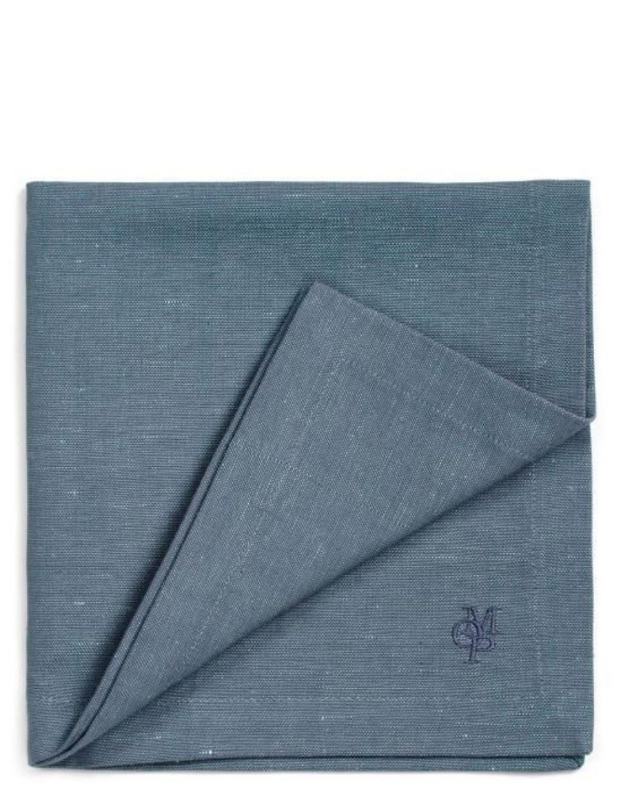 Servetten | Marc O'Polo Servetten Marc O'Polo Akalla Servet Smoke Blue 45 X 45 Cm