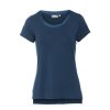 Shirts En Tops | ESSENZA Shirts En Tops Essenza Luyza Uni Sloe Blue Top Korte Mouw S