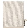 Washandjes | Marc O'Polo Washandjes Marc O'Polo Timeless Tone Stripe Washand Beige/Wit 16 X 22 Cm