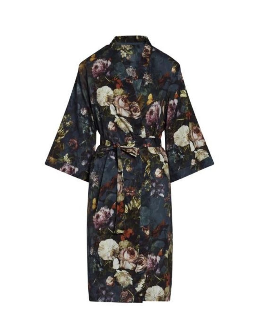 Kimono'S | ESSENZA Kimono'S Essenza Sarai Karli Deep Sea Blue Kimono S