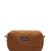 Toilettassen | ESSENZA Toilettassen Essenza Megan Teddy Make-Up Tasje Leather Brown Small