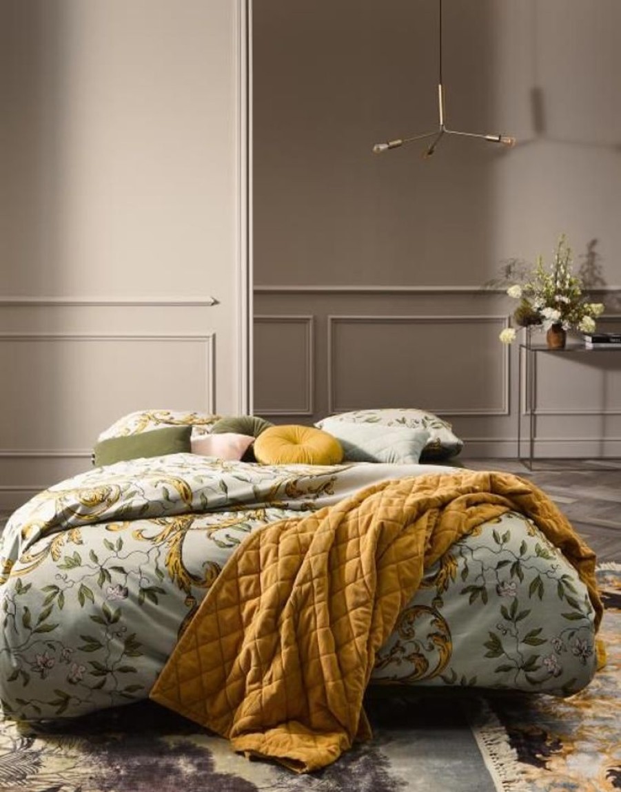 Spreien | ESSENZA Spreien Essenza Billie Sprei Mosterd 180 X 265 Cm