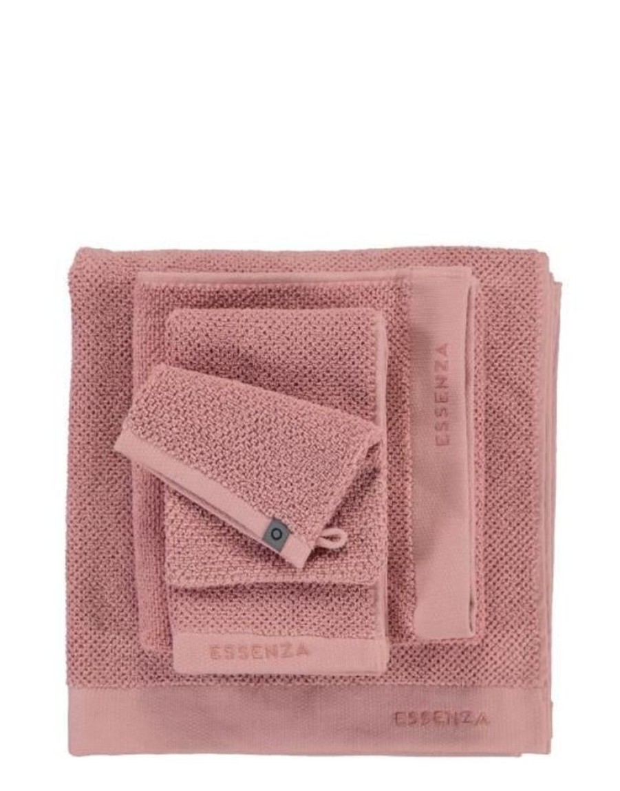 Washandjes | ESSENZA Washandjes Essenza Connect Organic Uni Washand Rose 16 X 22 Cm