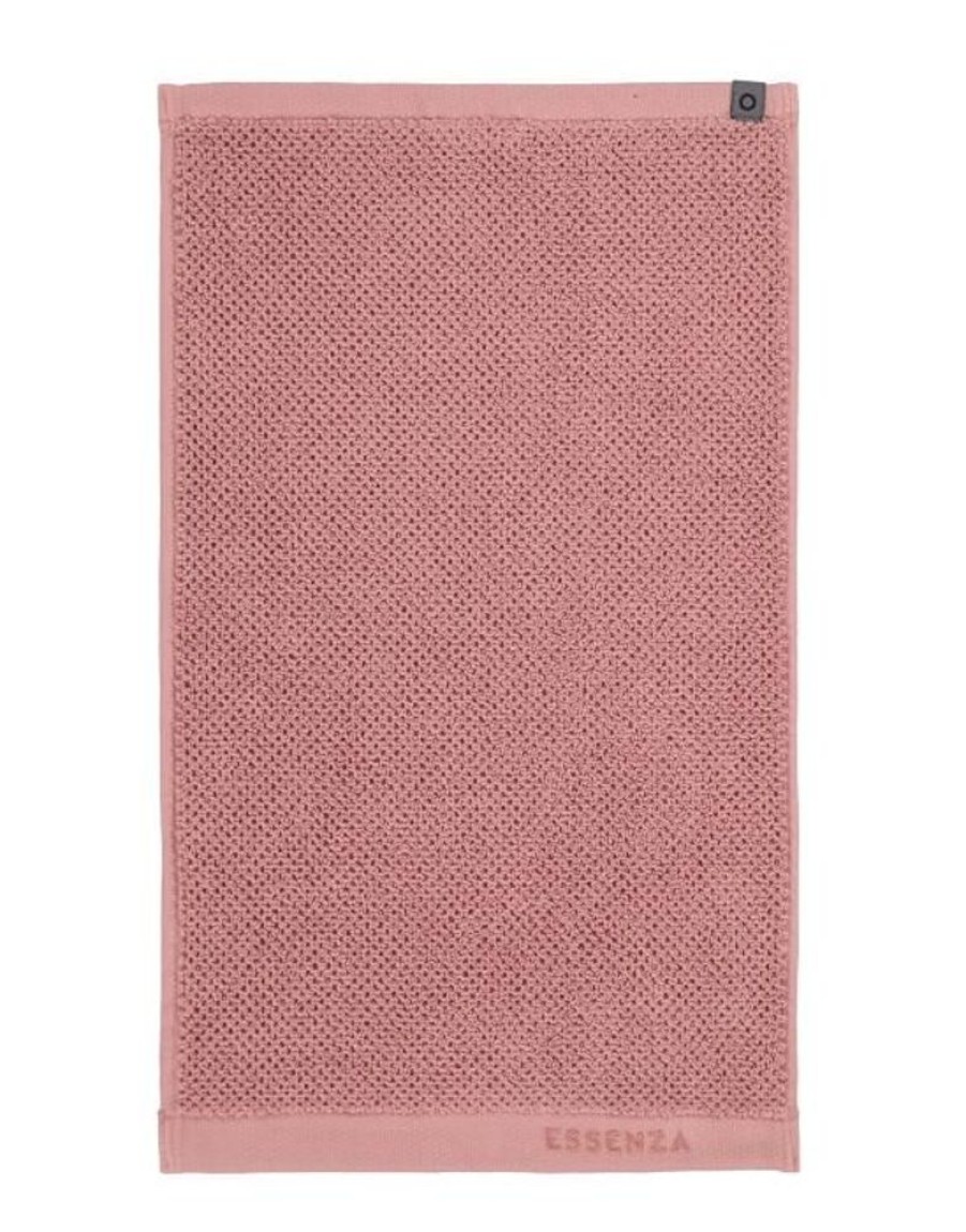 Gastendoekjes | ESSENZA Gastendoekjes Essenza Connect Organic Uni Gastendoek Rose 30 X 50 Cm