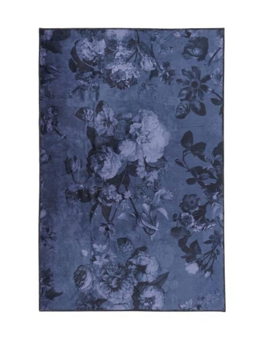 Vloerkleden | ESSENZA Vloerkleden Essenza Flora Nightblue Vloerkleed 180 X 240 Cm