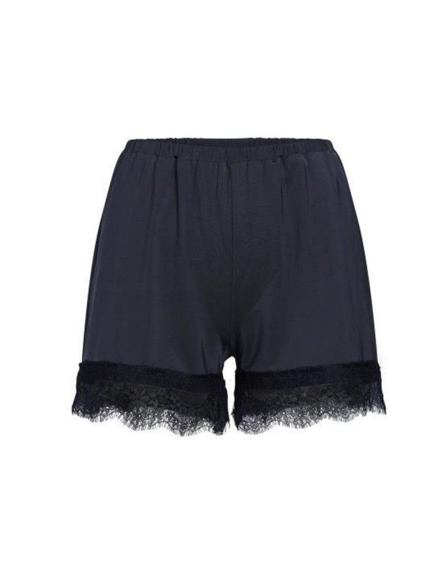 Broeken | ESSENZA Broeken Essenza Natalie Uni Darkest Blue Shorts S