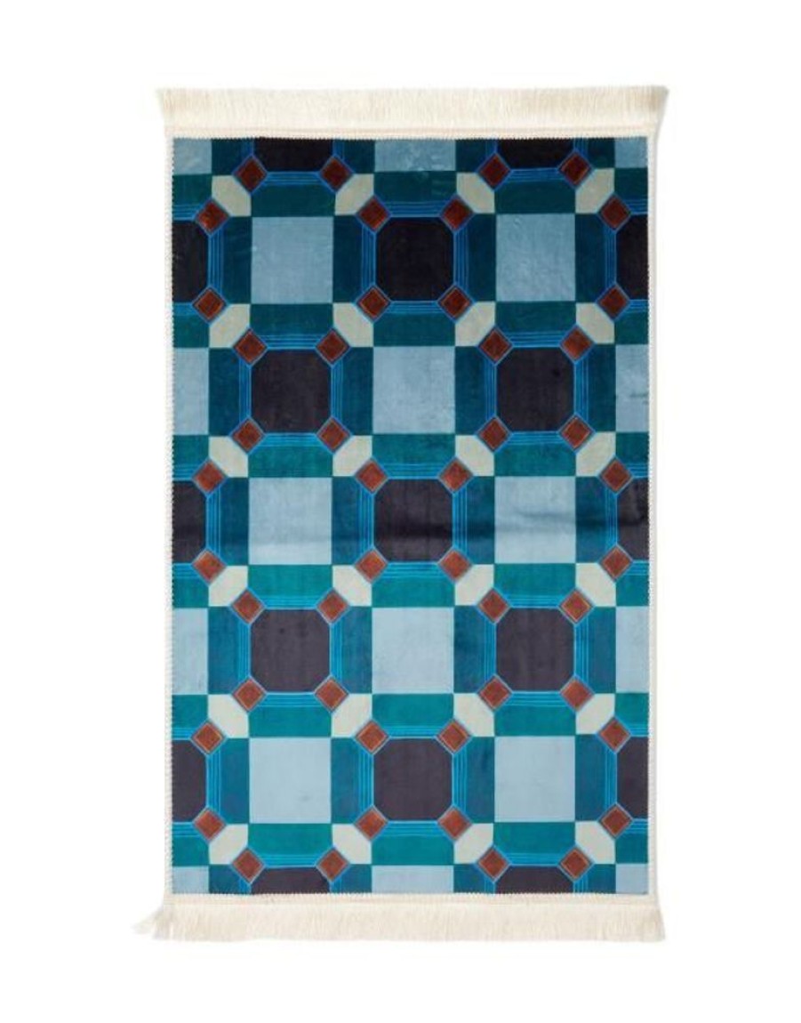 Vloerkleden | ESSENZA Vloerkleden Essenza Teade Nightblue Vloerkleed Klein 60 X 90 Cm