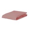 Hoeslakens | ESSENZA Hoeslakens Essenza The Perfect Organic Jersey Hoeslaken Dusty Rose 180-200 X 200-220 Cm