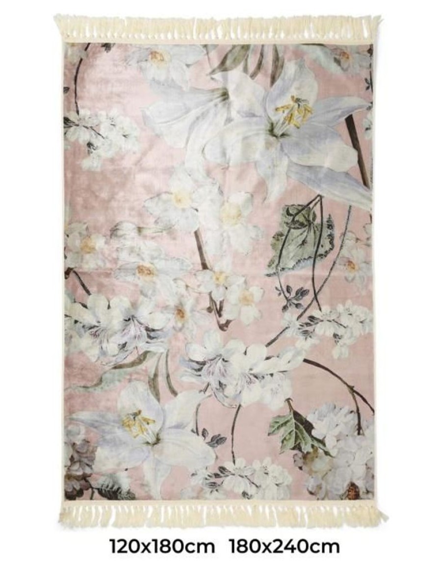 Vloerkleden | ESSENZA Vloerkleden Essenza Rosalee Vloerkleed Dark Blush 180 X 240 Cm