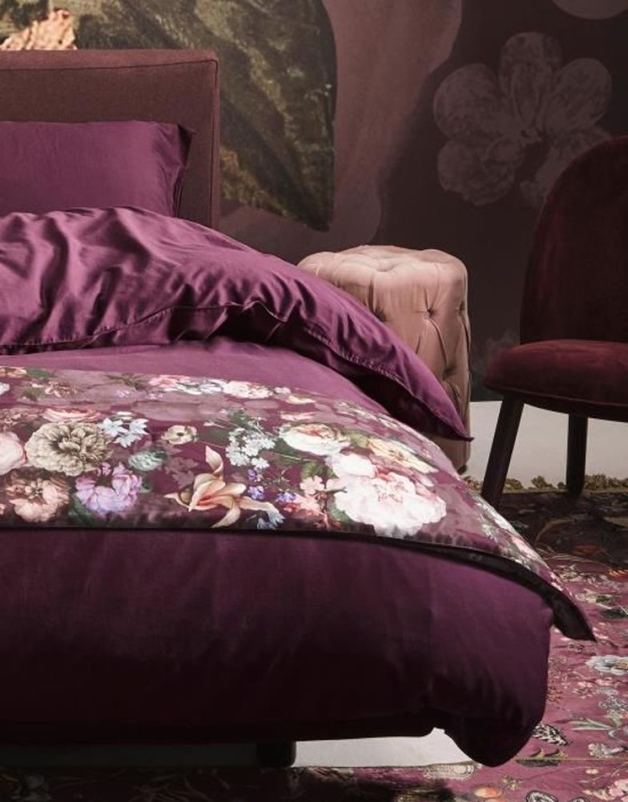 Spreien | ESSENZA Spreien Essenza Fleur Sprei Burgundy 180 X 265 Cm