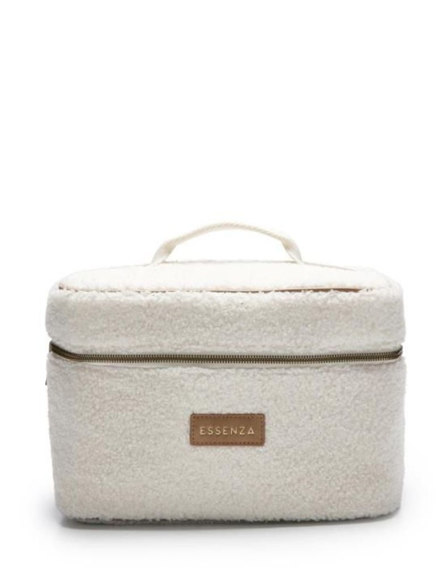 Toilettassen | ESSENZA Toilettassen Essenza Tracy Teddy Beauty Case Vanilla One Size