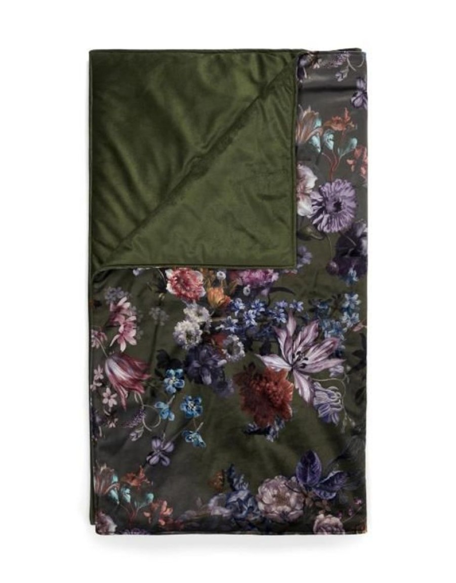 Spreien | ESSENZA Spreien Essenza Isabelle Sprei Forest Green 270 X 265 Cm