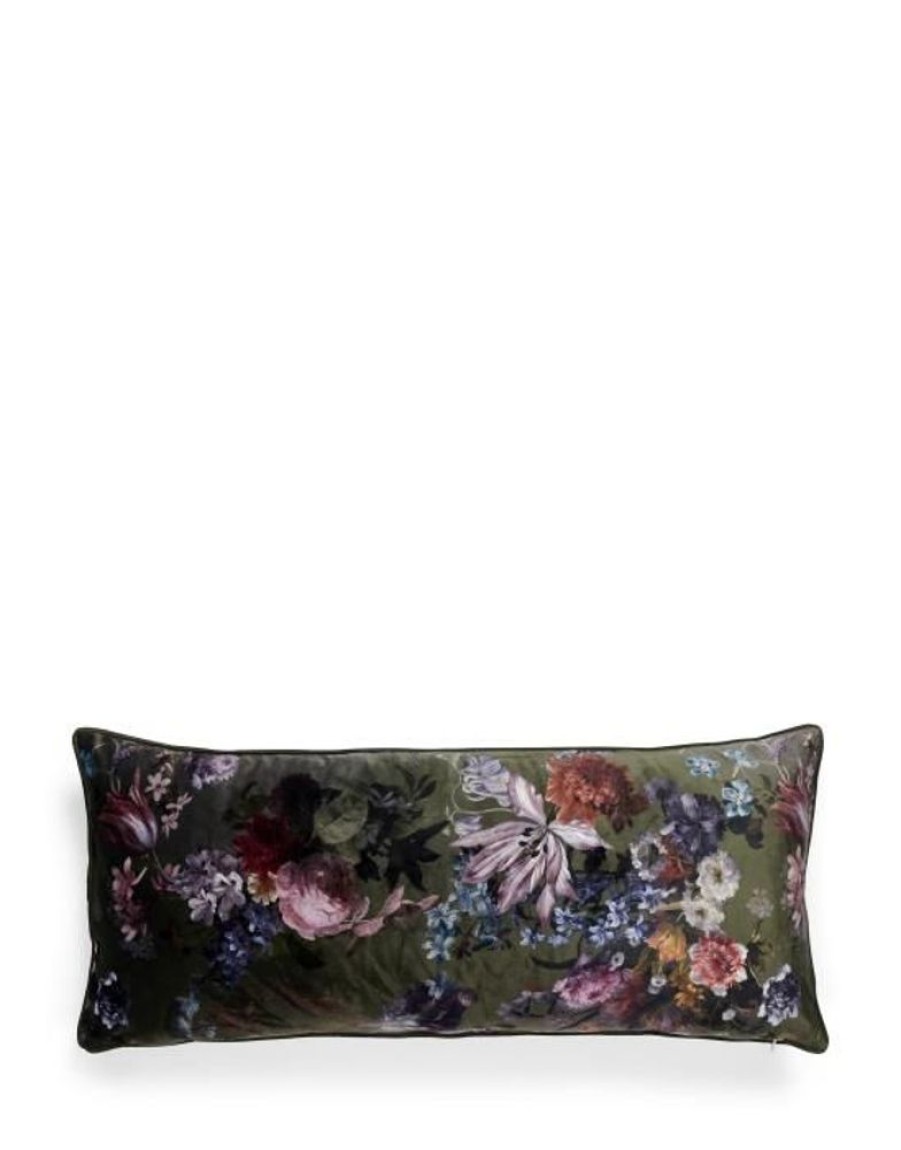 Sierkussens | ESSENZA Sierkussens Essenza Isabelle Cushion Large Forest Green 40 X 90 Cm