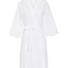 Kimono'S | ESSENZA Kimono'S Essenza Sarai Tilia Pure White Kimono Xs