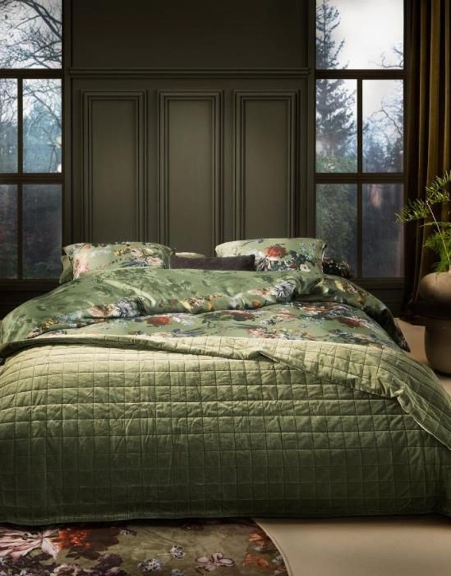 Spreien | ESSENZA Spreien Essenza Julia Sprei Forest Green 270 X 265 Cm