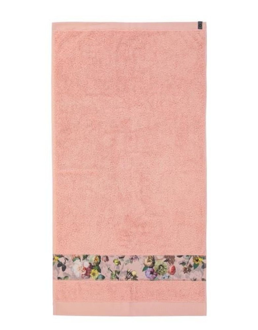 Handdoeken | ESSENZA Handdoeken Essenza Fleur Handdoek Rose 60 X 110 Cm