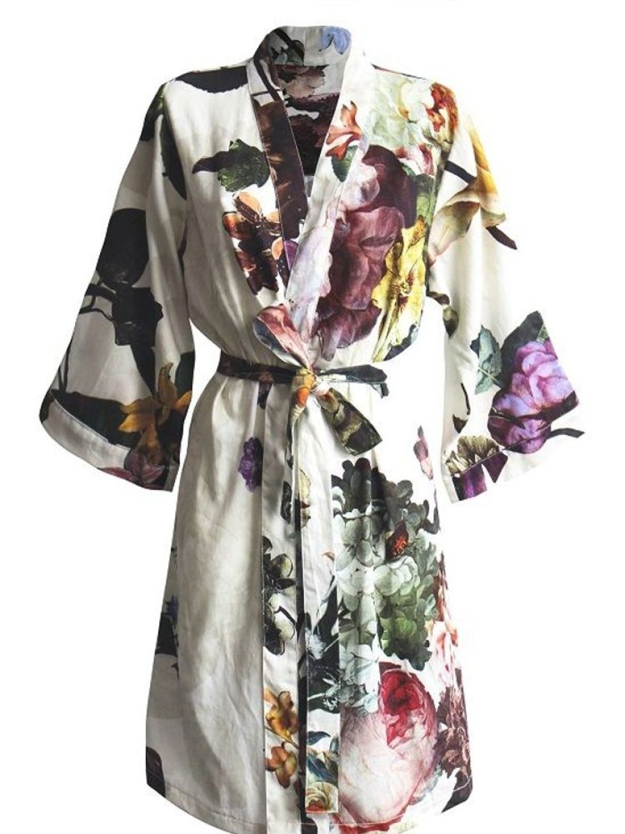 Kimono'S | ESSENZA Kimono'S Essenza Fleur Kimono Ecru M