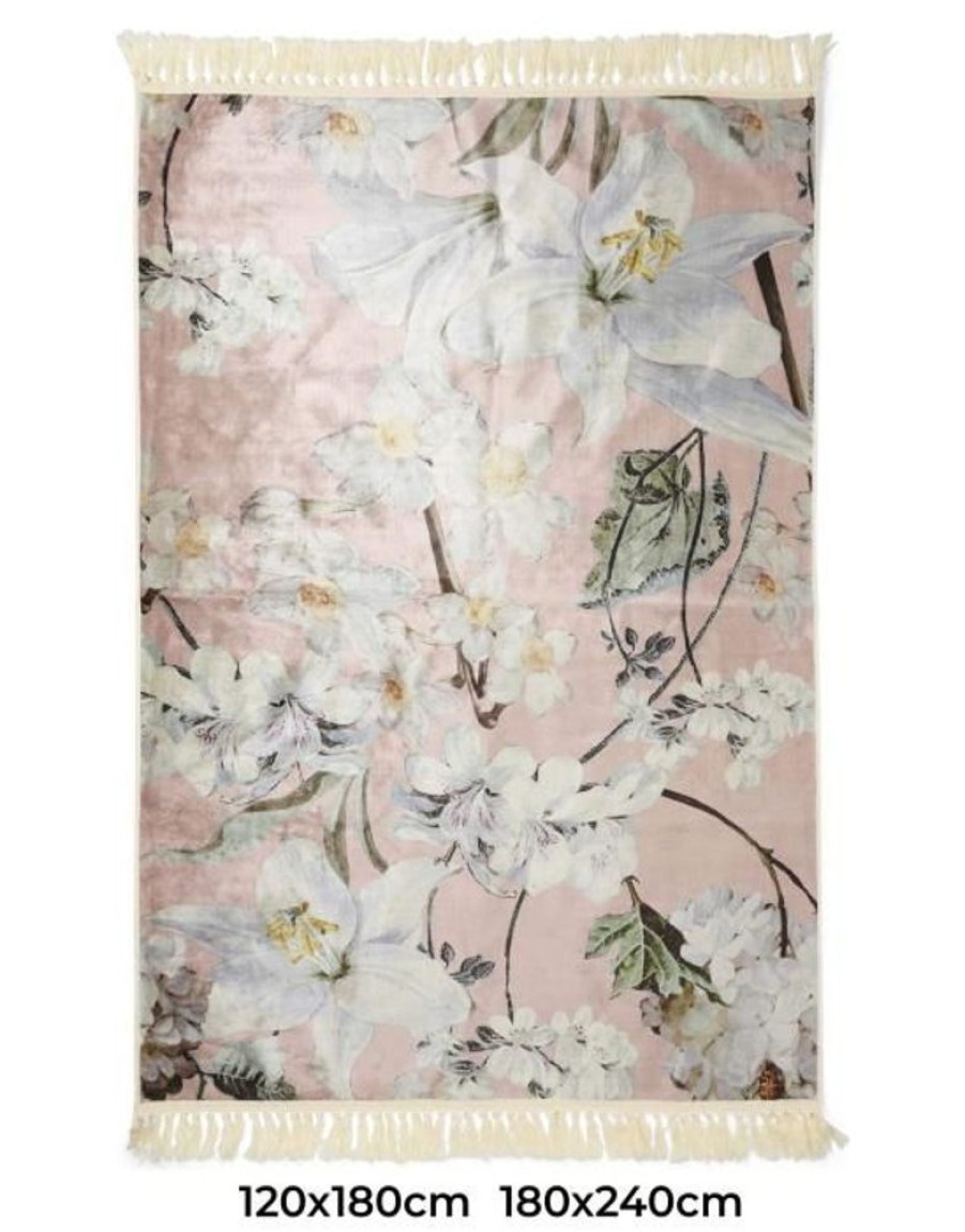 Vloerkleden | ESSENZA Vloerkleden Essenza Rosalee Vloerkleed Dark Blush 60 X 90 Cm