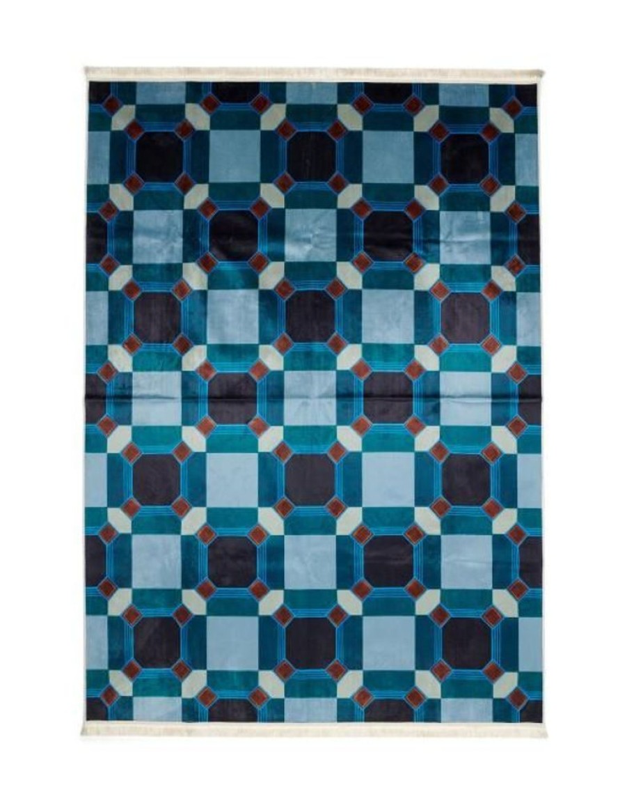 Vloerkleden | ESSENZA Vloerkleden Essenza Teade Nightblue Vloerkleed 180 X 240 Cm