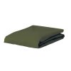 Hoeslakens | ESSENZA Hoeslakens Essenza The Perfect Organic Jersey Hoeslaken Forest Green 90-100 X 200-220 Cm